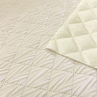 Material textil matlasat Velours ecru
