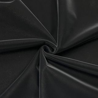 Piele sintetică pentru îmbrăcăminte STRETCH black