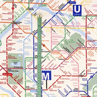 Țesătură decorativă premium Subway underground