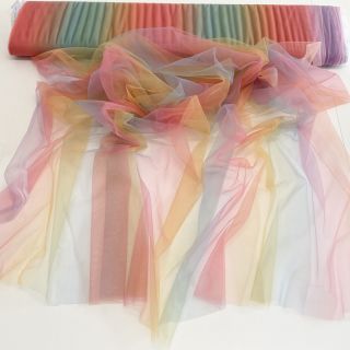 Tul pentru TUTU Rainbow design D