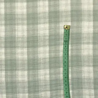 Mușelină Double sided CHECKS MINI nile