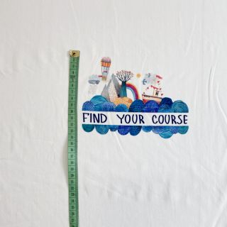 Tricot Find your course PANEL digital print