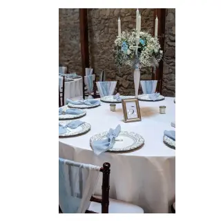 Mușelină blue ORGANIC