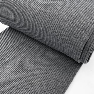 Patent HEAVY RIB grey melange