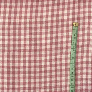 Mușelină Double sided CHECKS MINI mauve
