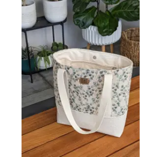 Țesătură decorativă Linenlook Little eucalyptus