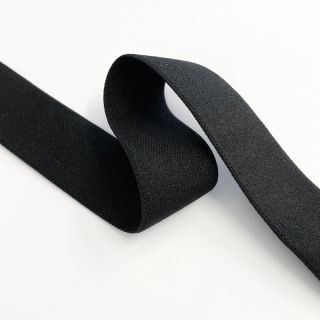 Elastic neted 2,5 cm black