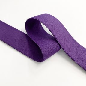 Elastic neted 2,5 cm purple