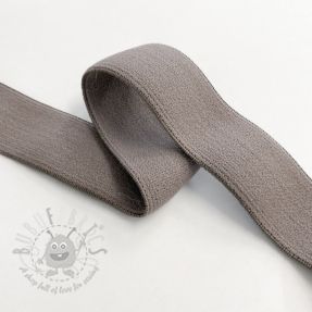 Elastic neted 2,5 cm taupe