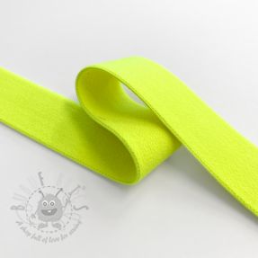 Elastic neted 2,5 cm neon yellow