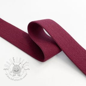 Elastic neted 2,5 cm bordeaux