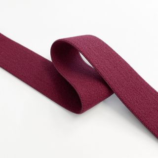 Elastic neted 2,5 cm bordeaux