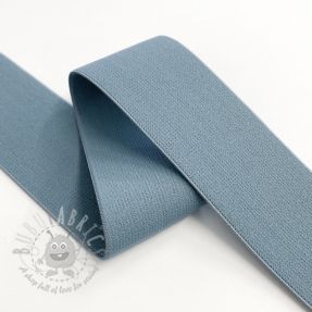 Elastic neted 4 cm steel blue