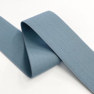 Elastic neted 4 cm steel blue