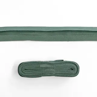 Bordură din bumbac - 3 m dark old green