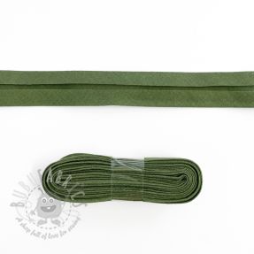 Bordură din bumbac - 3 m olive green