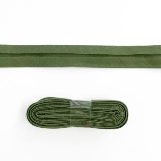 Bordură din bumbac - 3 m olive green