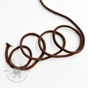 Șnur din bumbac 3 mm choco