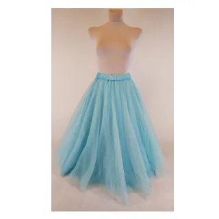 Tul pentru TUTU ROYAL SPARKLE light blue gold