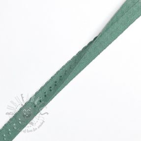 Bandă elastică 12 mm LUXURY dark old green