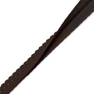 Bandă elastică 12 mm LUXURY dark mocha