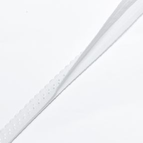 Bandă elastică 12 mm LUXURY white
