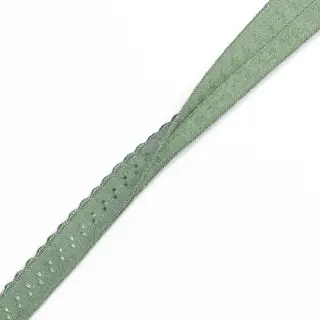 Bandă elastică 12 mm LUXURY old green