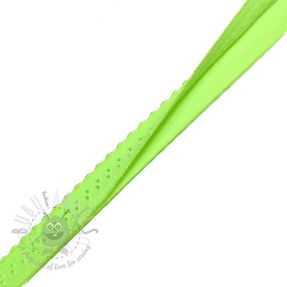 Bandă elastică 12 mm LUXURY neon green