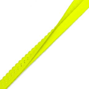 Bandă elastică 12 mm LUXURY neon yellow