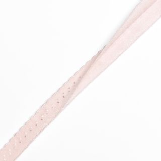 Bandă elastică 12 mm LUXURY light old pink