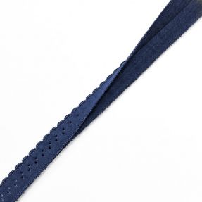 Bandă elastică 12 mm LUXURY dark blue