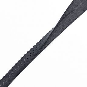 Bandă elastică 12 mm LUXURY dark grey