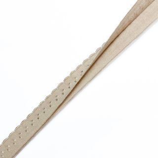 Bandă elastică 12 mm LUXURY dark pebble