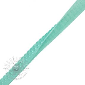 Bandă elastică 12 mm LUXURY dark mint