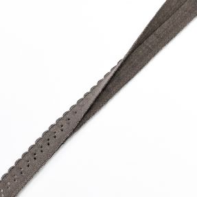 Bandă elastică 12 mm LUXURY dark taupe