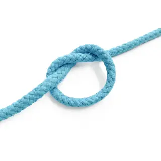 Șnur din bumbac 5 mm ocean blue
