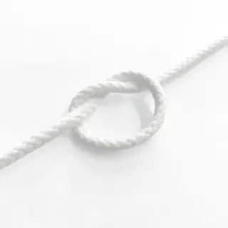 Șnur din bumbac 5 mm white