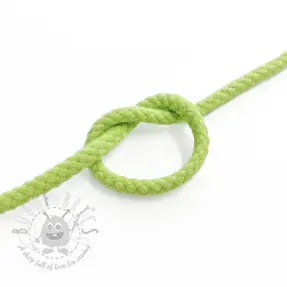 Șnur din bumbac 5 mm light lime