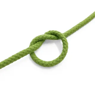 Șnur din bumbac 5 mm dark lime
