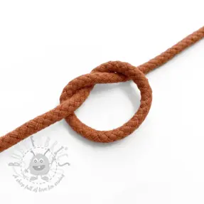 Șnur din bumbac 5 mm dark orange