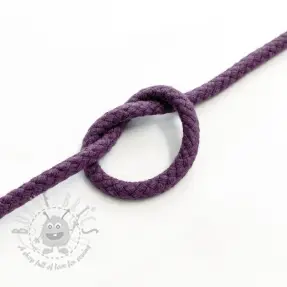 Șnur din bumbac 5 mm violet