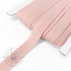 Bandă elastică mată 20 mm RIB pink