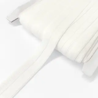Bandă elastică mată 20 mm RIB off white