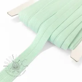 Bandă elastică mată 20 mm RIB light mint