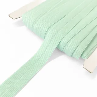Bandă elastică mată 20 mm RIB light mint