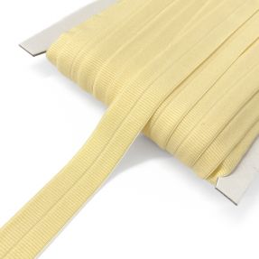 Bandă elastică mată 20 mm RIB yellow