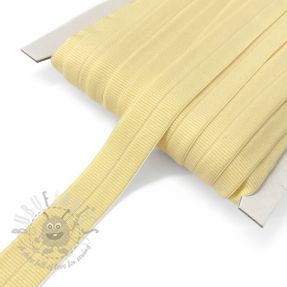 Bandă elastică mată 20 mm RIB yellow