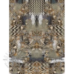 Tricot Golden rush PANEL digital print