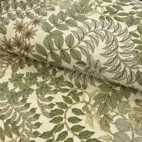 Țesătură decorativă Garland garden leafs digital print