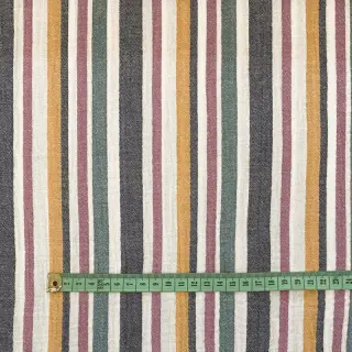 Mușelină yarn dyed Stripe purple